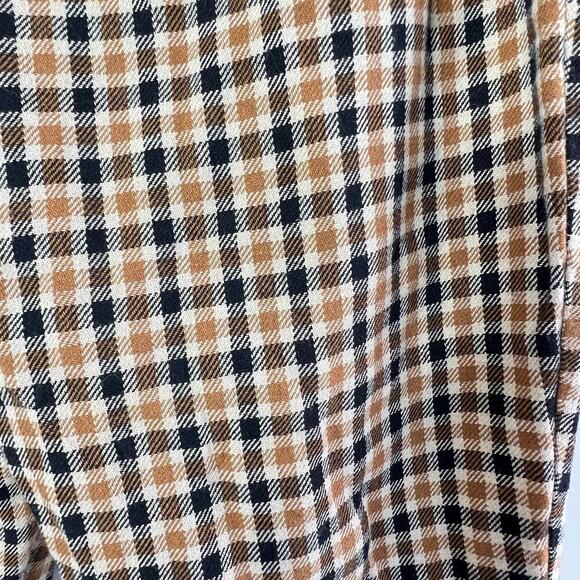 Women's Checkered Pegged Belted Dress Pants Size S - Picture 6 of 6